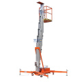 5m single mast platform lift hydraulic aluminum alloy single mast working platform